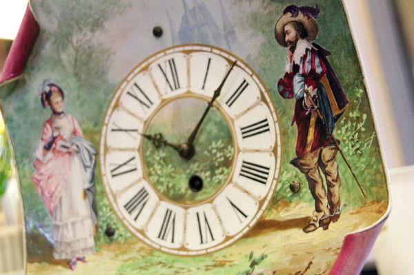 百年浪漫 法國古董座鐘