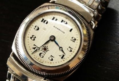 世界第一枚自動錶Harwood夏活自動錶