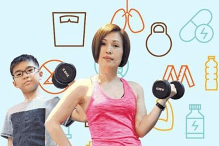 改善奀瘦寒背 中產母子月花萬元齊健身