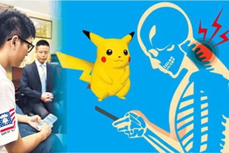 每日捉精靈5個鐘 90後頸椎移位 