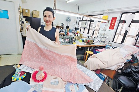 貪靚媽為愛女 設計頭飾變生意