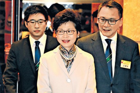 【特首選戰】林鄭上京 否認見京官談選特首