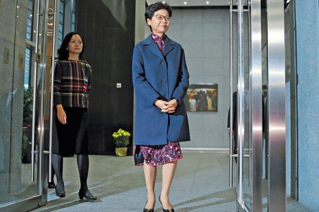 林鄭辭職選特首 談治港8大願景