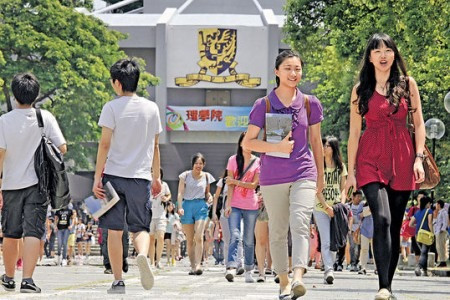 亞洲大學排名 中大升兩位追近港大
