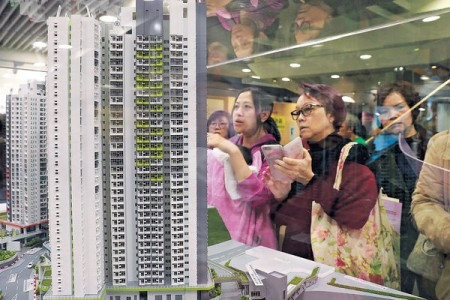 新居屋派表排長龍 慈母願遷梅窩 換愛女住市區