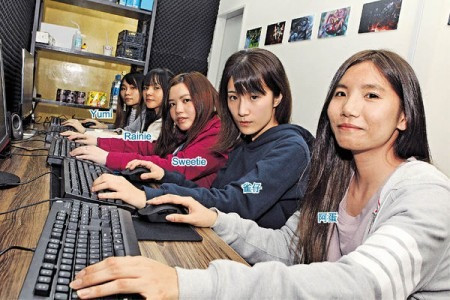 打機變事業 少女組隊投身電競