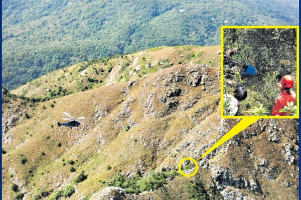 闖狗牙嶺墮崖 行山男魂斷「一線生機」