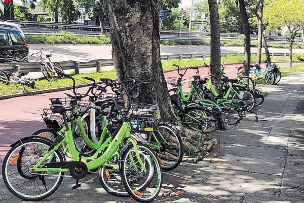 Gobee.bike清盤 3000單車淪街頭垃圾