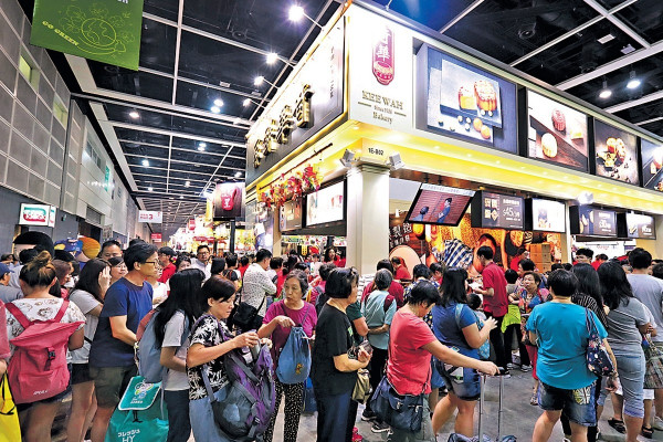 美食博覽$1筍貨速售罄 龍躉鮑參免費試