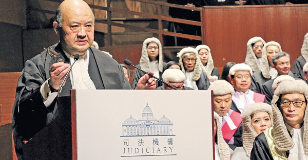 審理爭議案件 公義天秤不會傾斜 馬道立︰批評法庭要有理據