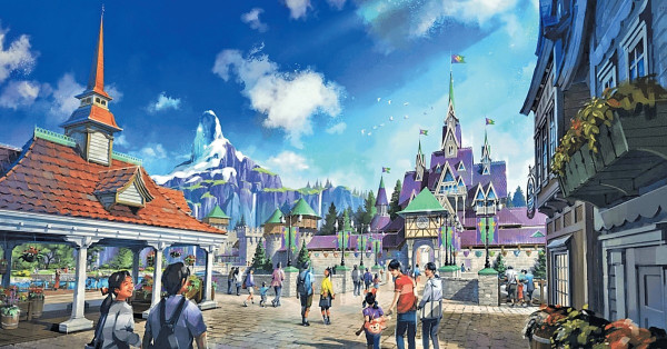 東京迪士尼海洋擴建 增3主題有魔雪奇緣