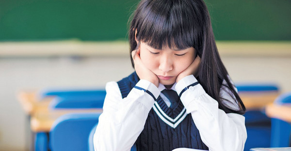學童壓力大 7成易怒心情差