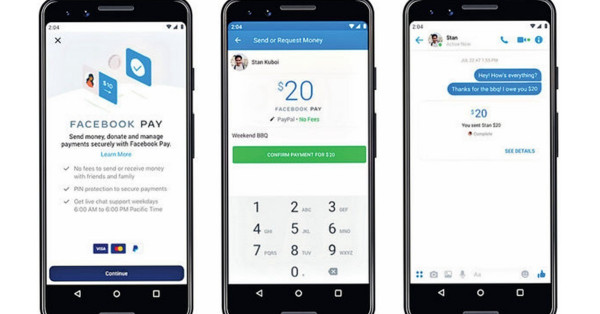 fb推支付系統 硬撼Apple Pay
