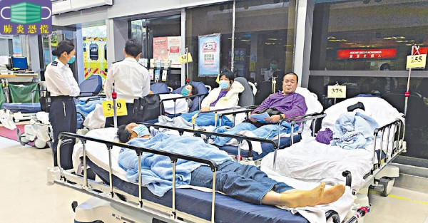 武漢肺炎威脅 公院逼爆恐加劇 口罩搶購潮續現