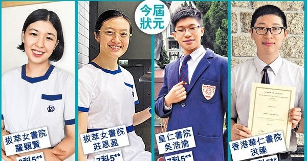 4傳統名校 誕7名DSE「疫境狀元」 尖子立志從醫