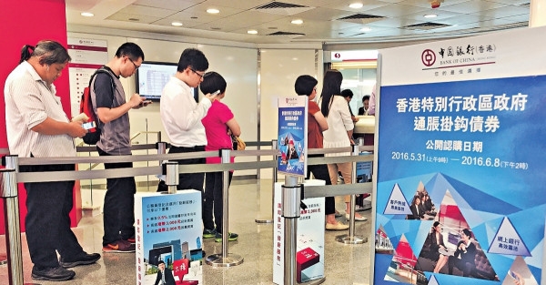 iBond重推 最低息率保證兩厘