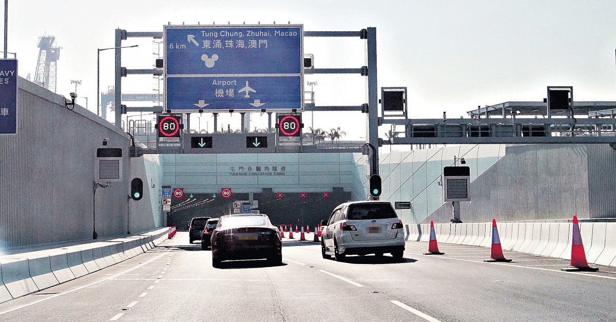 屯赤連接路通車 駕駛者︰屯門去機場僅10分鐘