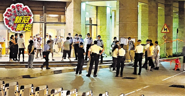 菲傭染南非變種毒 維港灣第6座圍封強檢 官涌接種中心女護中招