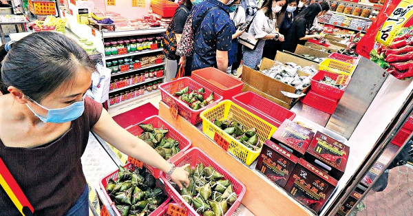 老店疫市拓網售 端午糭生意料升5成