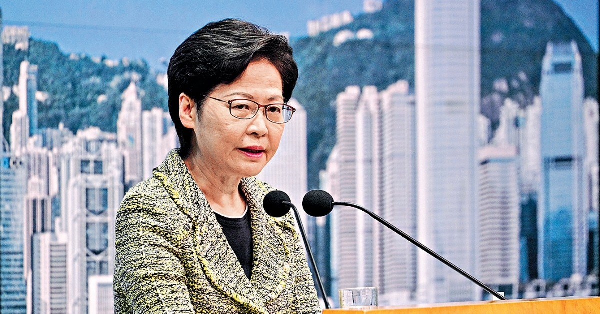 律師會如被政治凌駕 林鄭︰考慮終止關係