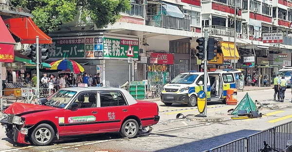 大埔奪命車禍 警或控的士司機誤殺