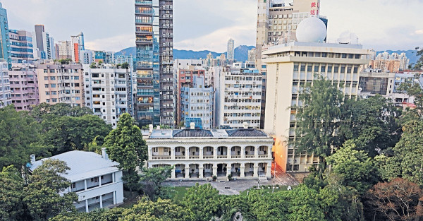 尖咀天文台總部 擬建新副樓 紅屋將成歷史室