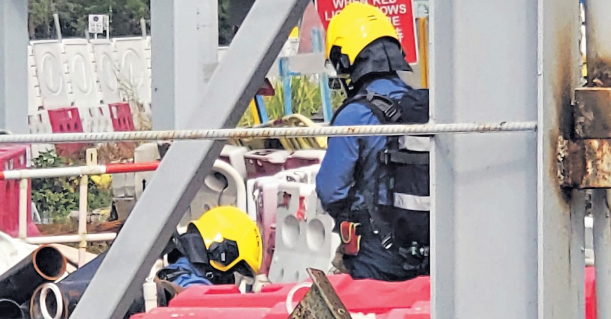 1月兩宗墮井意外 赤鱲角2工人疑吸沼氣亡 1月兩宗墮井意外 赤鱲角2工人疑吸沼氣亡