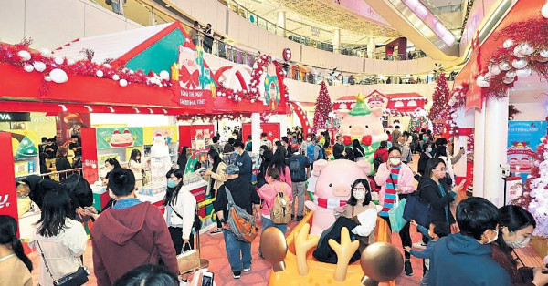 商場人流升35% 酒店入住率90% 市道料旺至農曆年
