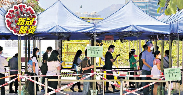 增2.7萬宗高位橫行 中大推算500萬人染疫 街上人流升憂反彈