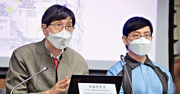 深水埗配水庫泥土 驗出類鼻疽菌 袁國勇：食水安全