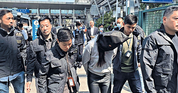 前夫女友人內地落網 轉交港警 蔡母入稟禁前親家賣加多利山物業