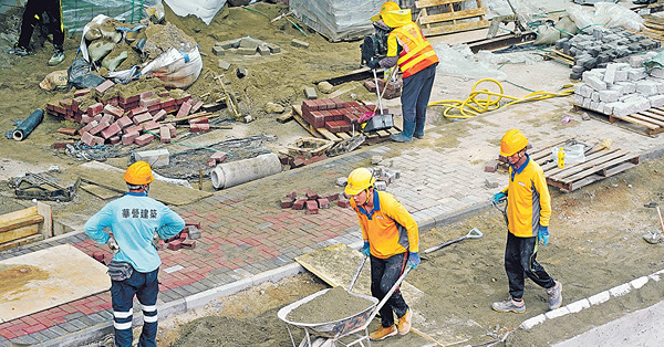 政府研建造業輸入外勞 消息：或繞過勞顧會