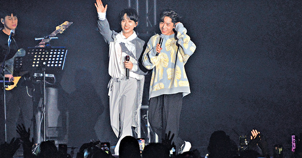 台灣男團五堅情尾場 呂爵安上台獻聲送驚喜