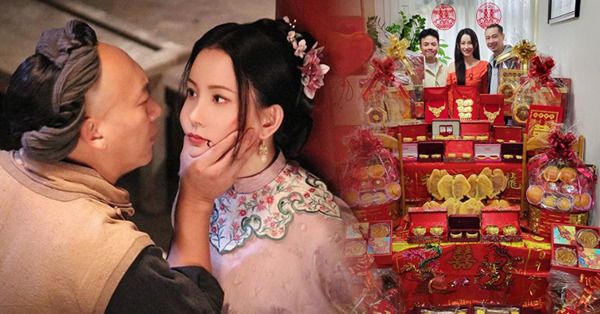 文凱玲4年前被求婚終於過大禮！外籍男友跟足傳統大批金器超壯觀！於《狀王之王》演青樓老闆娘獲讚有氣質 