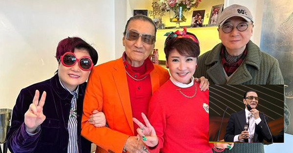 87歲謝賢被網傳癱瘓緊急入院！陳淑芬憤怒Po出四哥拜年相澄清：新年流流這樣詛咒老人家