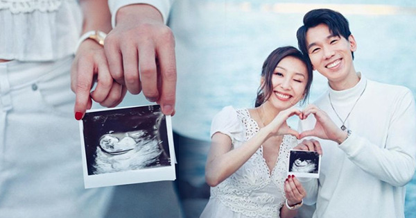 林奕匡結婚6年將榮升爸爸！與太太Rikko穿情侶裝拍照公布消息！準媽媽開工照著高踭鞋