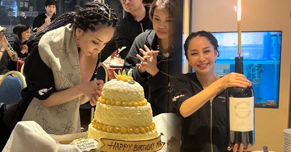 日本歌姬中島美嘉完騷銅鑼灣食辣蟹慶功！獲巨型蛋糕預祝41歲生日：希望可以再來香港跟大家見面！