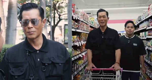 古天樂和YouTuber混血肥仔拍片！半日「任舞」快閃泰國超巿！任務在身不能被粉絲截停最終靠3法寶甩身