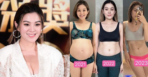 東張西望梁麗翹改2個習慣成功減33磅！39歲辣媽Po超索無上裝性感寫真