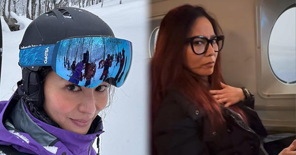 滕麗名向《愛回家》劇組請假飛加拿大旅行！超豪華滑雪坐商務艙出入酒店搭直升機