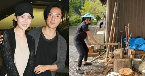 蒙嘉慧Po日本生活斬柴影片！渾圓身形：真係冇乜可能會瘦得返！同鄭伊健長居福岡「幸福肥」