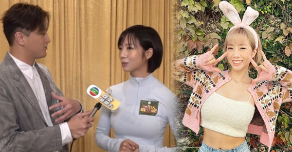 胡美貽TVB Plus新台記者會著長袖緊身瑜珈衫！被指搭上林建岳囝囝未正面回應：唔知你講咩