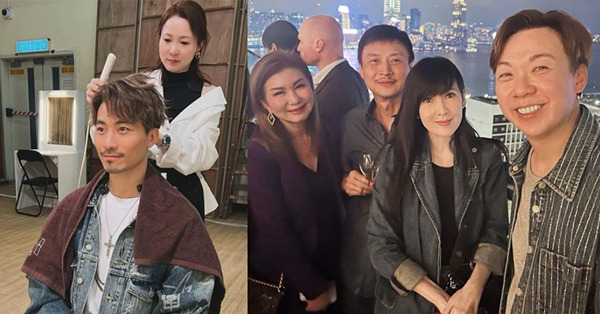 倪震激罕同周慧敏合體出席俞琤70歲大壽！留鬚Look意外撞樣《中年好聲音2》黃劍文？