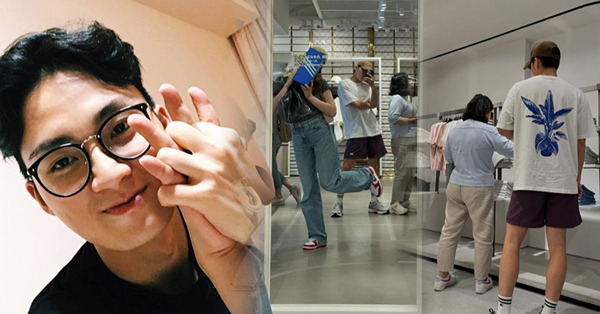 周嘉洛陪媽咪行街提早過母親節！神秘女伴遮樣保密疑似是「女友」？