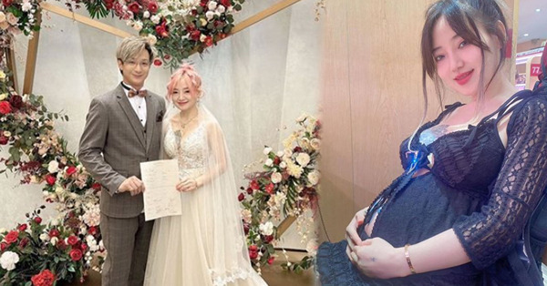 屯門娜娜結婚1年半網上報喜！懷孕曬性感大肚照上圍升Cup！網友：Happy伯做契爺？