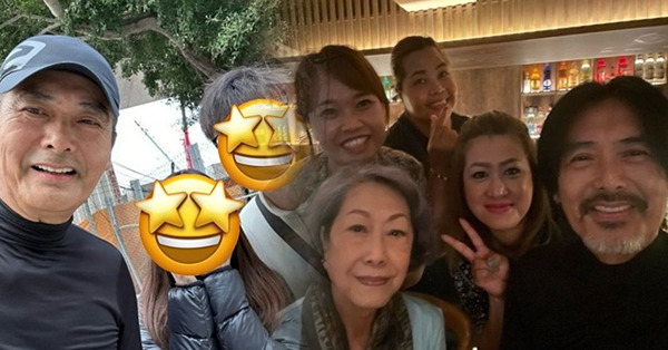 周潤發與呢位81歲老戲骨印尼餐廳1968食飯！終於唔係野生捕獲！發哥中間分界留鬍鬚超Man