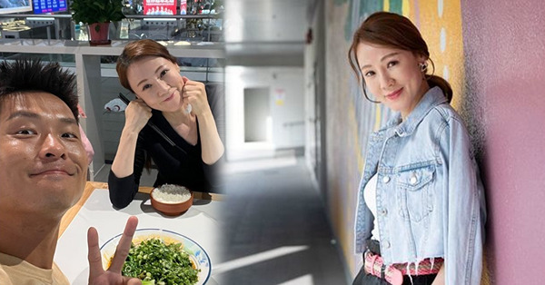 美魔女康華露面零濾鏡下狀態大勇！方紹聰Po合照勁收私訊：話佢好靚
