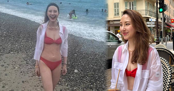 賭王千金何超雲歐遊曬「未婚夫視角」比堅尼相！超Fit身材、顏值處於巔峰狀態