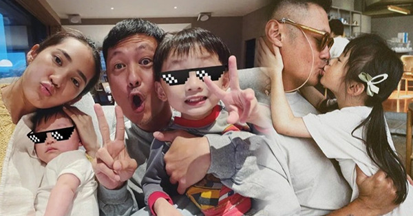 余文樂變廿四孝爸爸嘟嘴錫囡囡！愛女側顏曝光、似足媽媽王棠云！