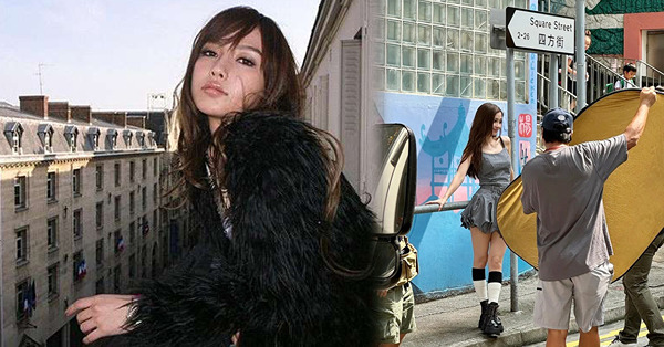 Angelababy被野生捕獲Y2K短裙look網民激讚後生10年！完美復刻靚模始祖初出道靚樣